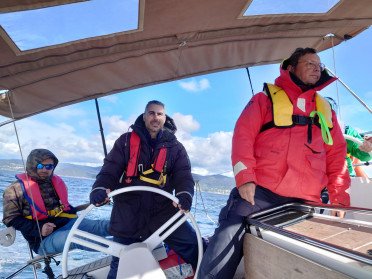 Yacht Captain practices in Vigo