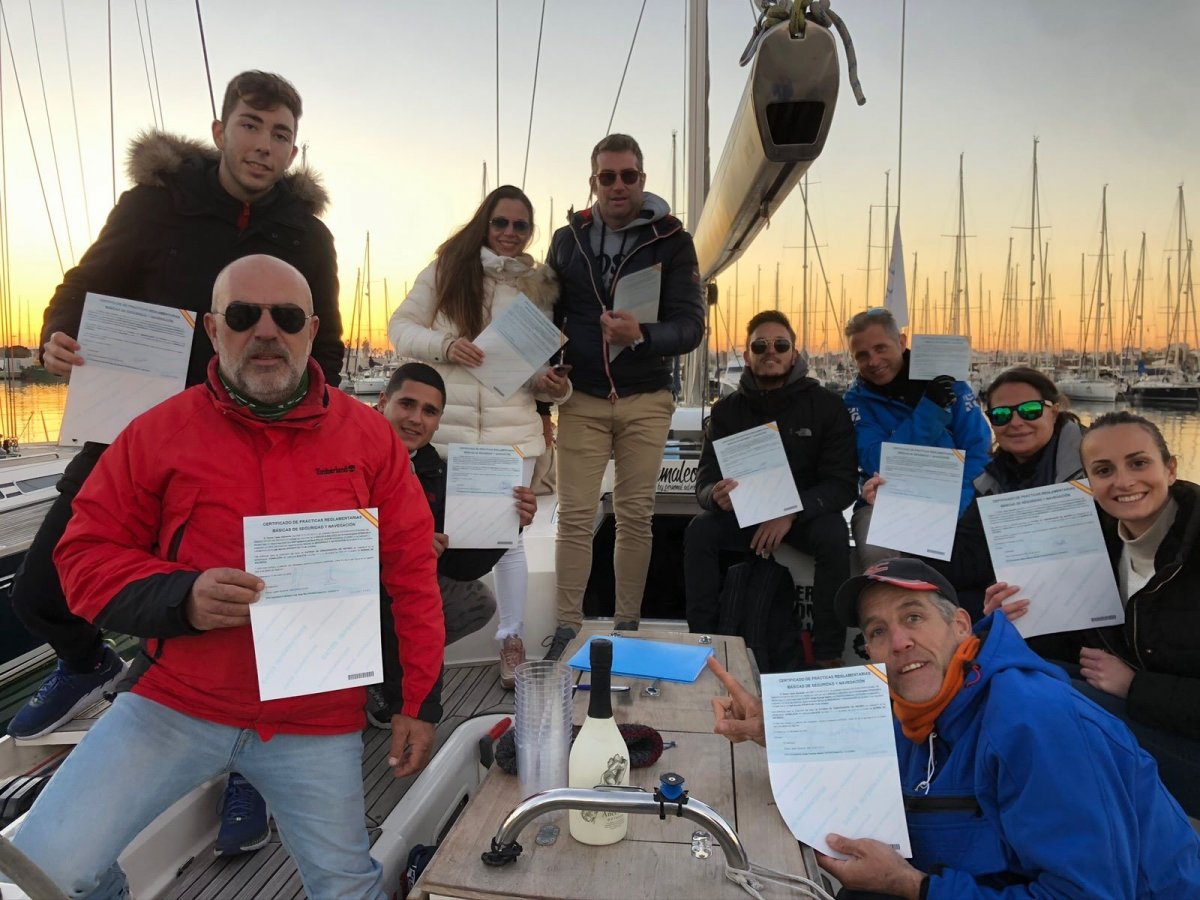 Esercitazioni di navigazione a Valencia