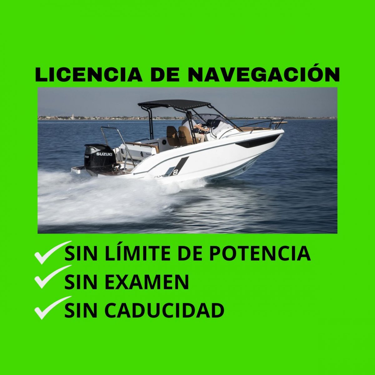 Licencia de Navegación en Marina Port Valencia (Titulín)
