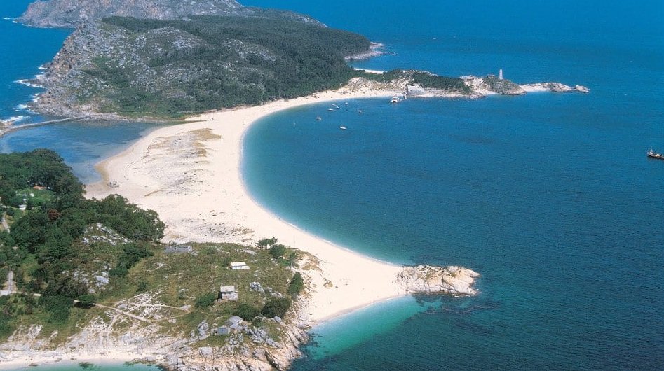 Il paesaggio mozzafiato delle Isole Cíes