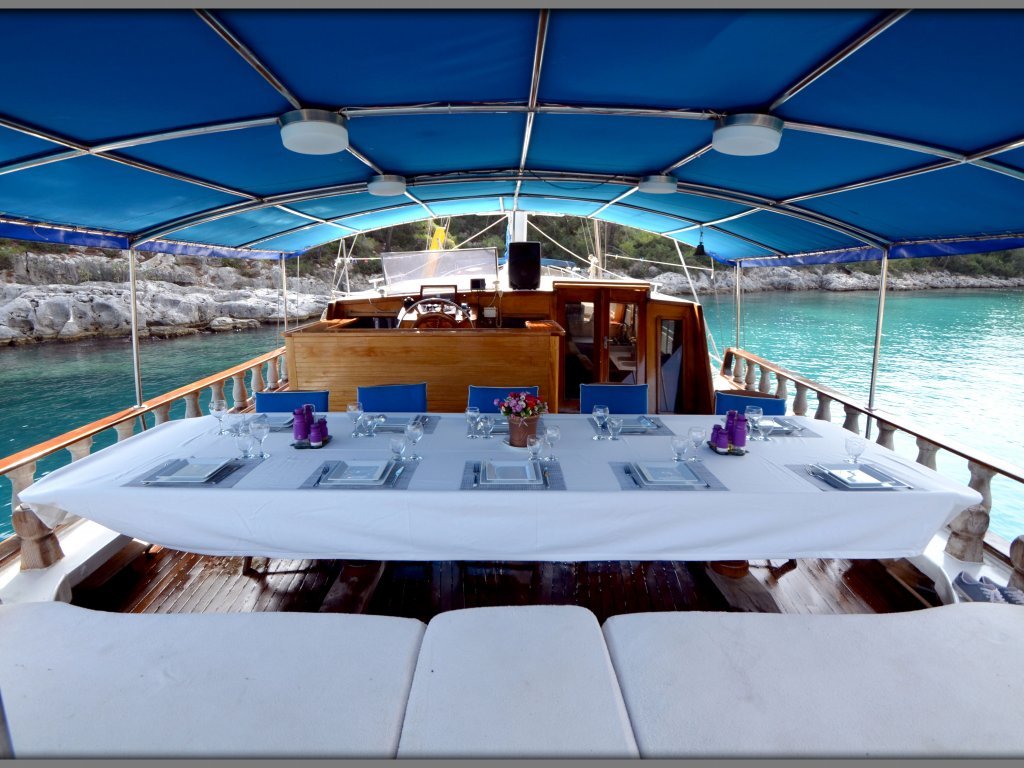 Luxury Gulet Cruise from Fethiye to Gocek Bays