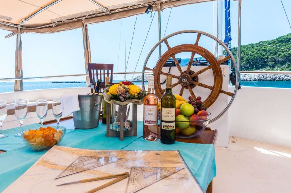 Gulet cruise for a week from Split to Split