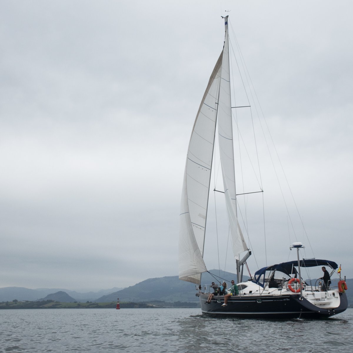 Beginner's sailing course