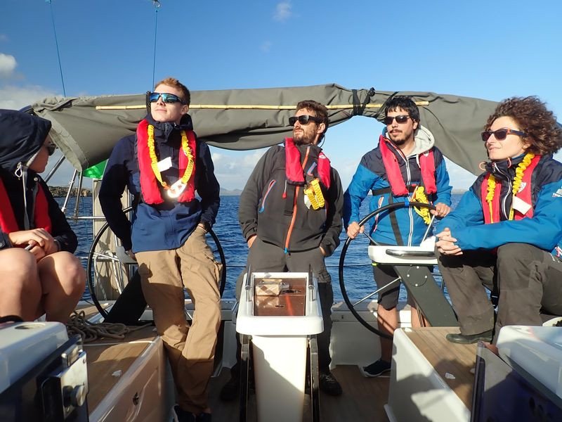 Learn to sail in a peaceful and picturesque setting.