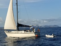 Navegando en velero por Ibiza y Formentera