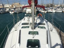 Day at sea with views of the horizon