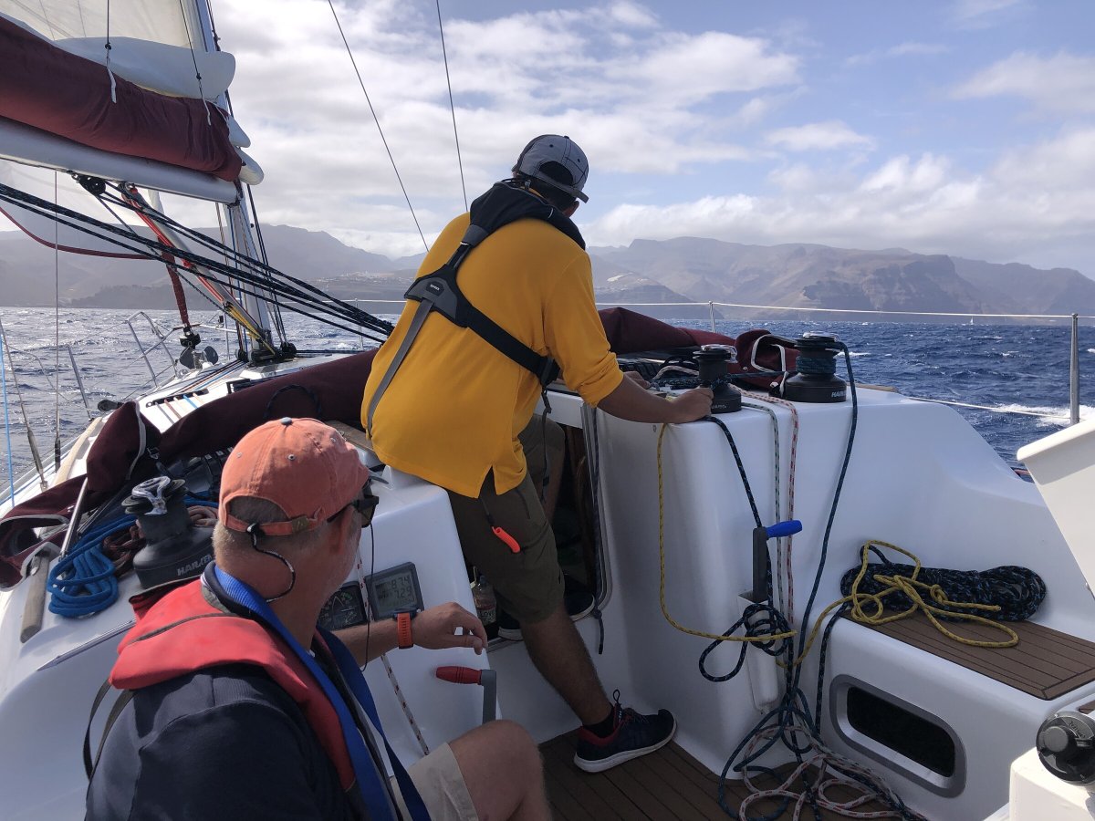 Formazione di navigazione a Baiona