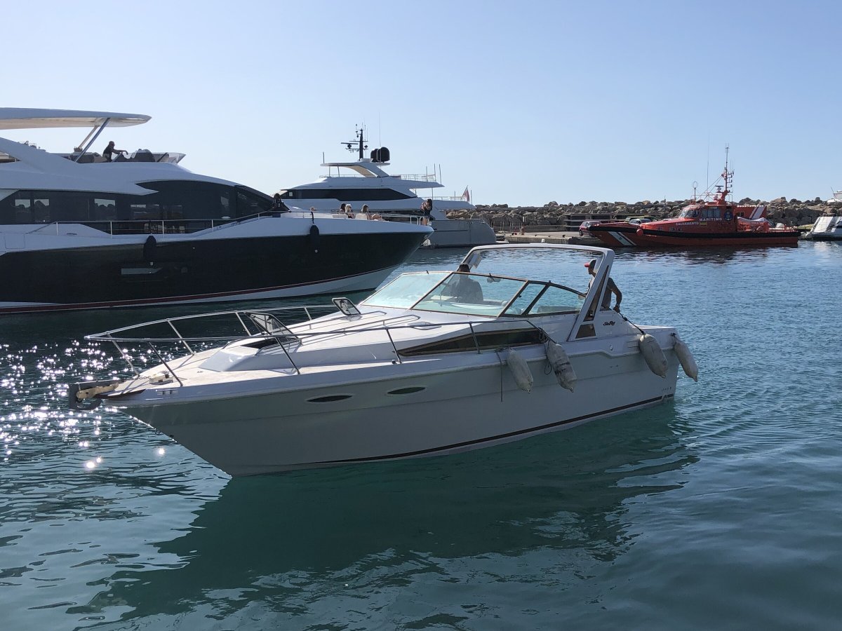 Yacht handling practice in the Mediterranean Sea