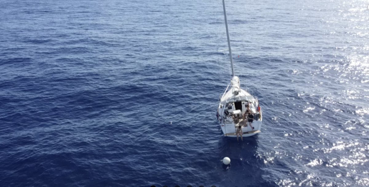 From Madeira to the Azores - about 550 nautical miles across the Atlantic