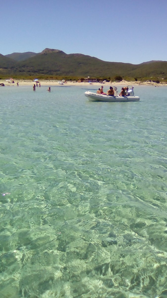 Viaggio in barca di andata per Arcipelago della Maddalena e Corsica
