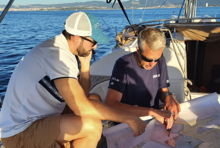 Alumnos del taller de navegación al fin del mundo