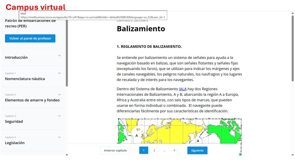 Passa il PER con il nostro corso di navigazione autosufficiente online.