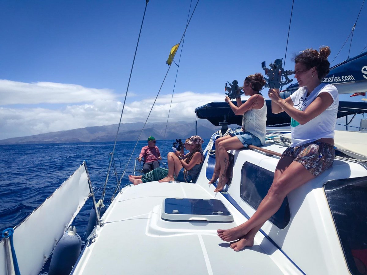 Cruce del Atlántico en Catamarán: Aventura de Navegación con Sextante