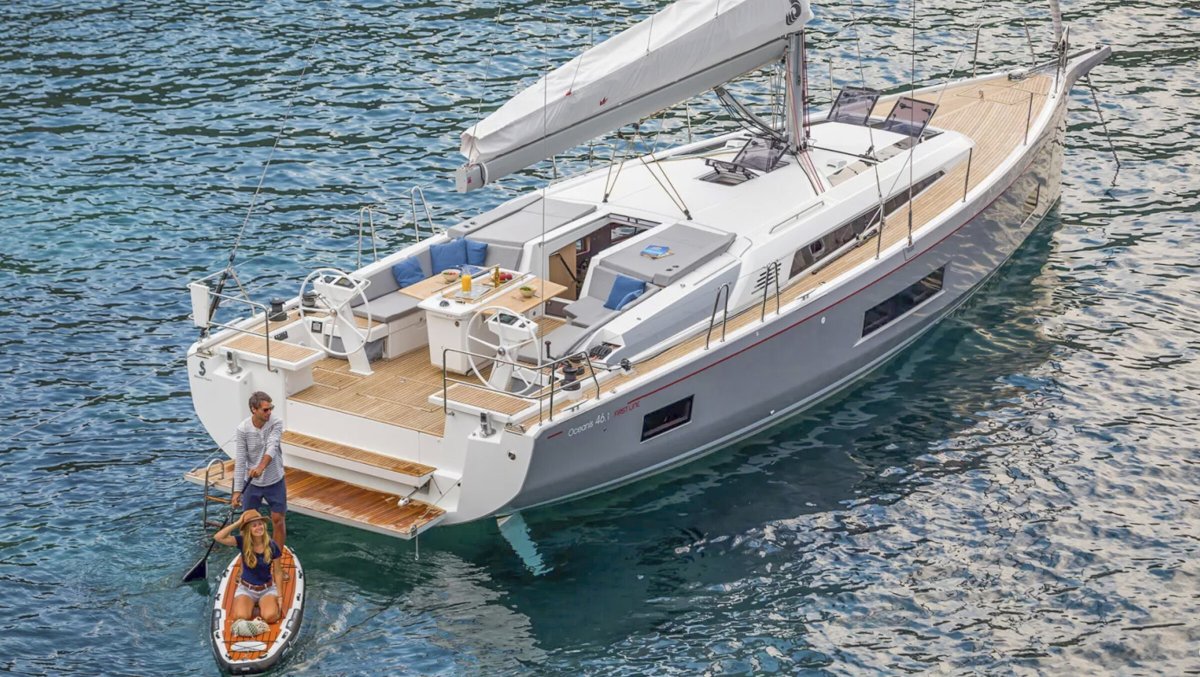 New sailboat for Atlantic crossing, flotilla navigation courses
