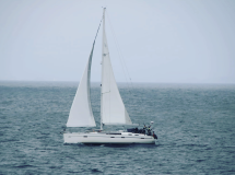Barco en el Pacífico desde Vancouver a México