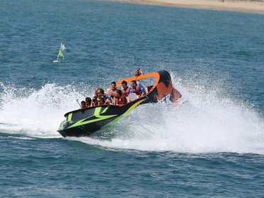 Schnellboot-Erlebnis in Barcelona