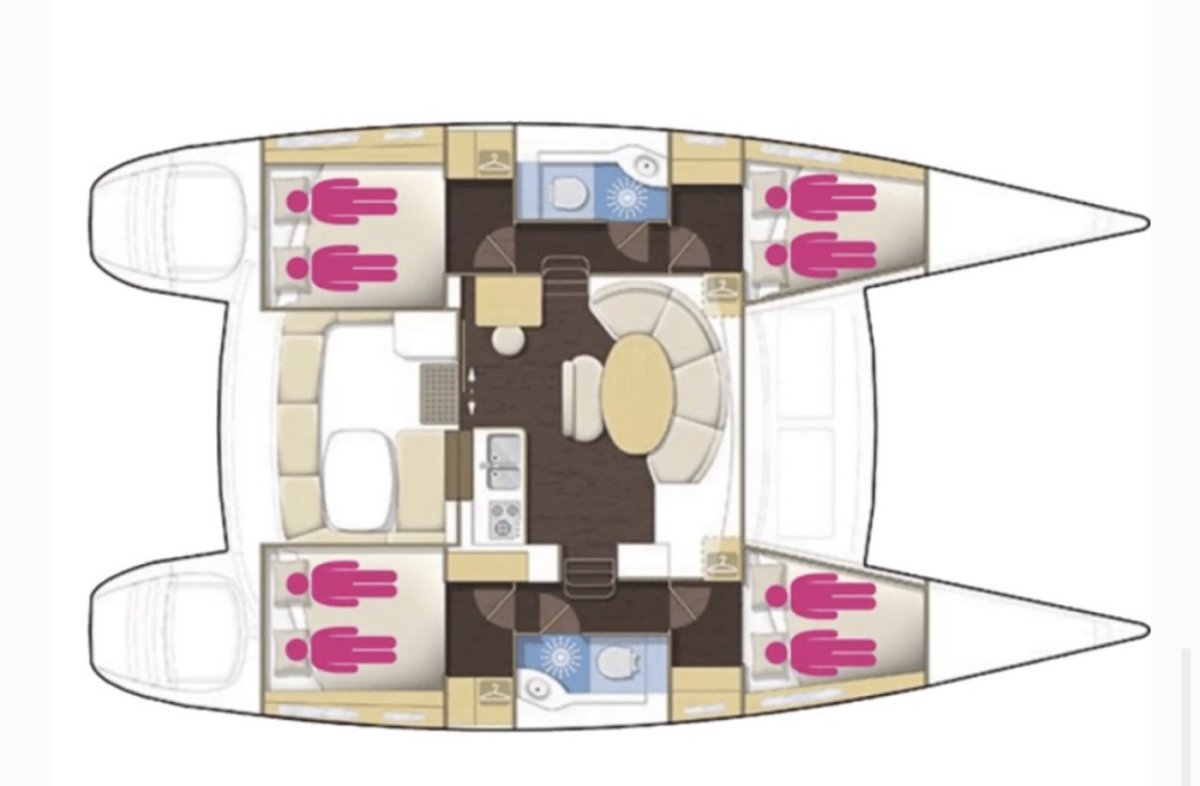 Sailboat - Lagoon - 8 people