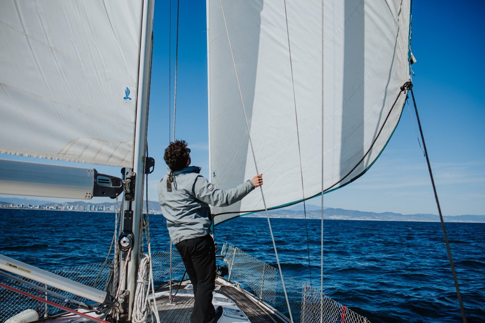 Viaggio in vela da Barcellona a Minorca.