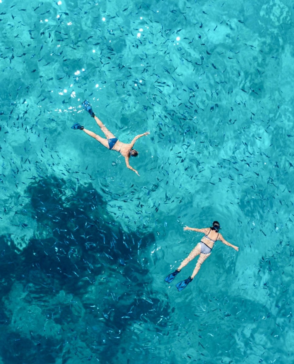 Bootsfahren in den Gewässern des Pazifiks