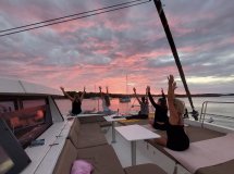Yoga und Segeln zwischen Sardinien und Korsika