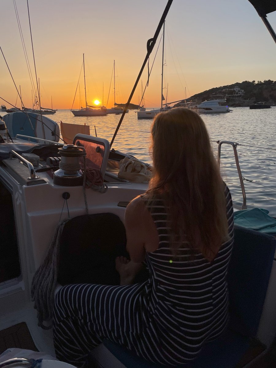 Yachtreise von Alicante nach Sardinien via Balearen, 550 Meilen.