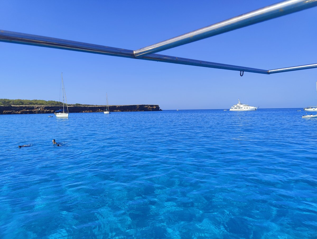 Atardecer desde el velero