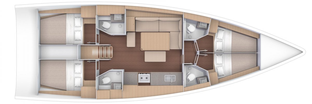 Segelboot - Dufour Yachts - 460 GL