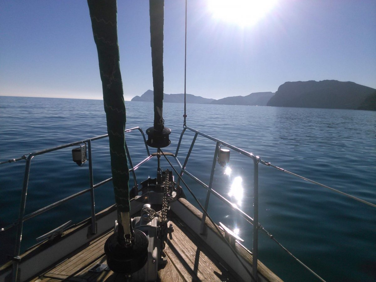 Prácticas de Ampliación PER + Vela desde Mazarrón, Murcia