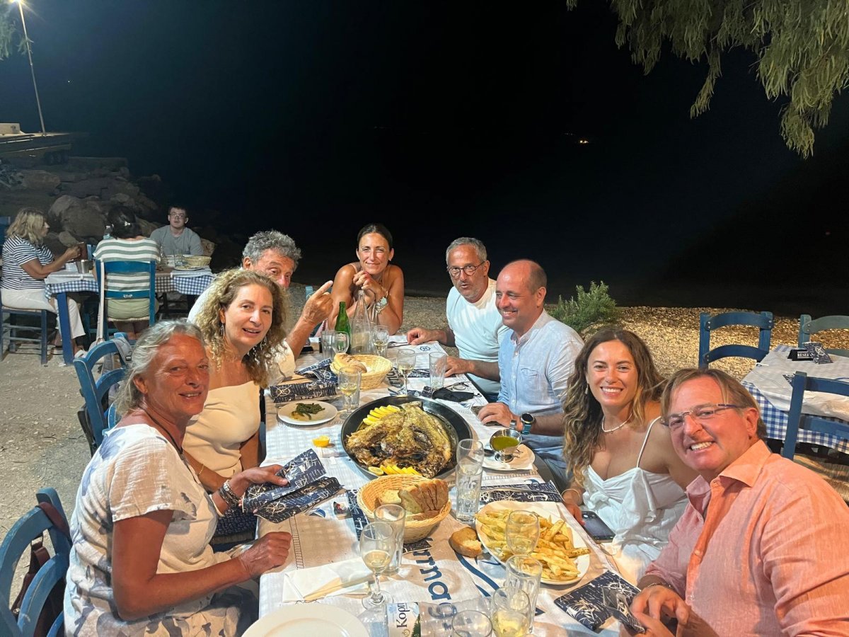 Sailing the Ionian Sea on a catamaran, all inclusive
