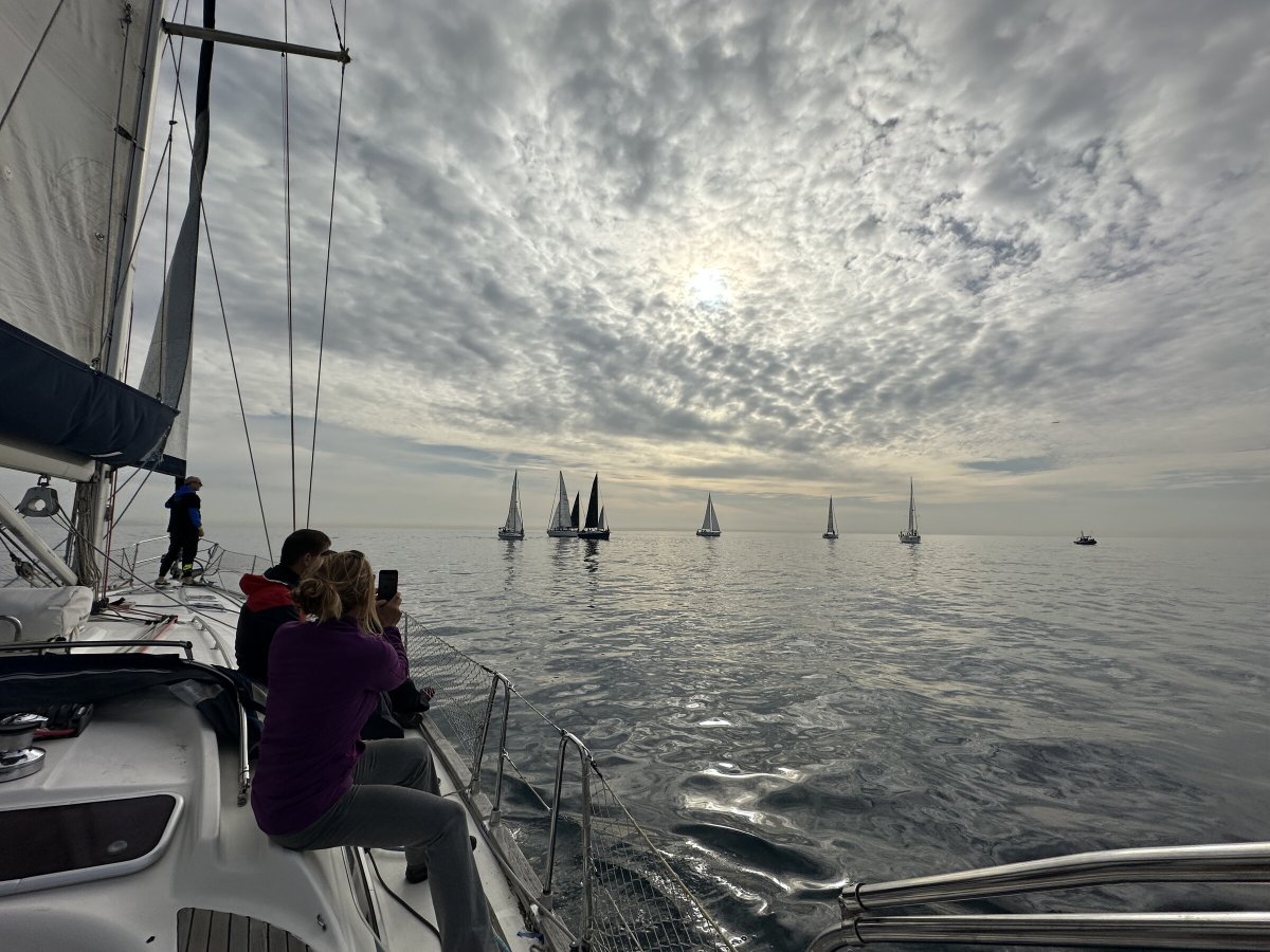 Navegando hacia Mallorca