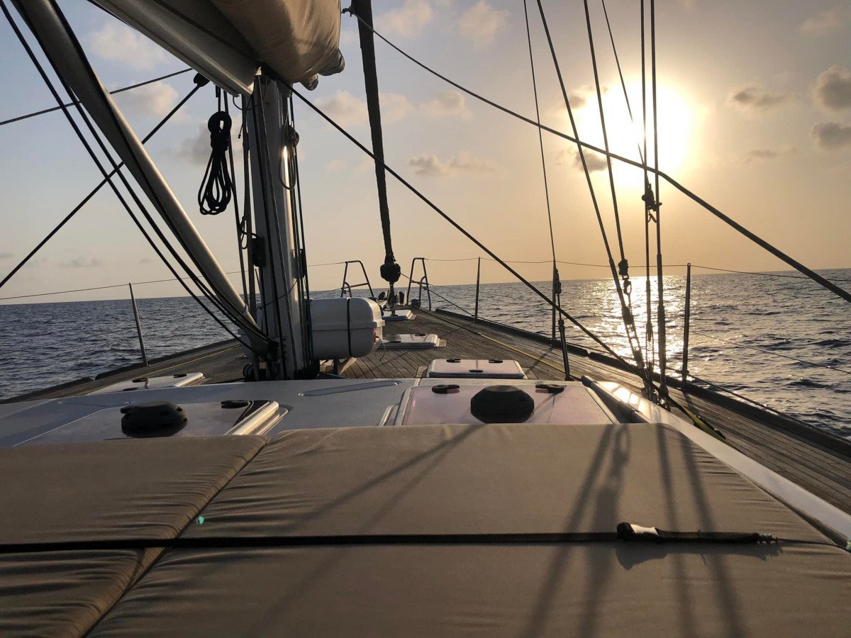 Sailing adventure on a schooner through beautiful Mediterranean islands