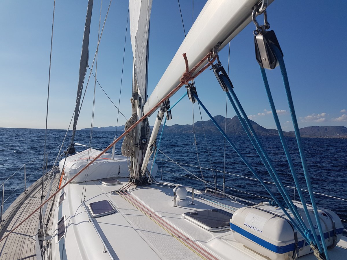 Travesía en velero de Denia a Málaga