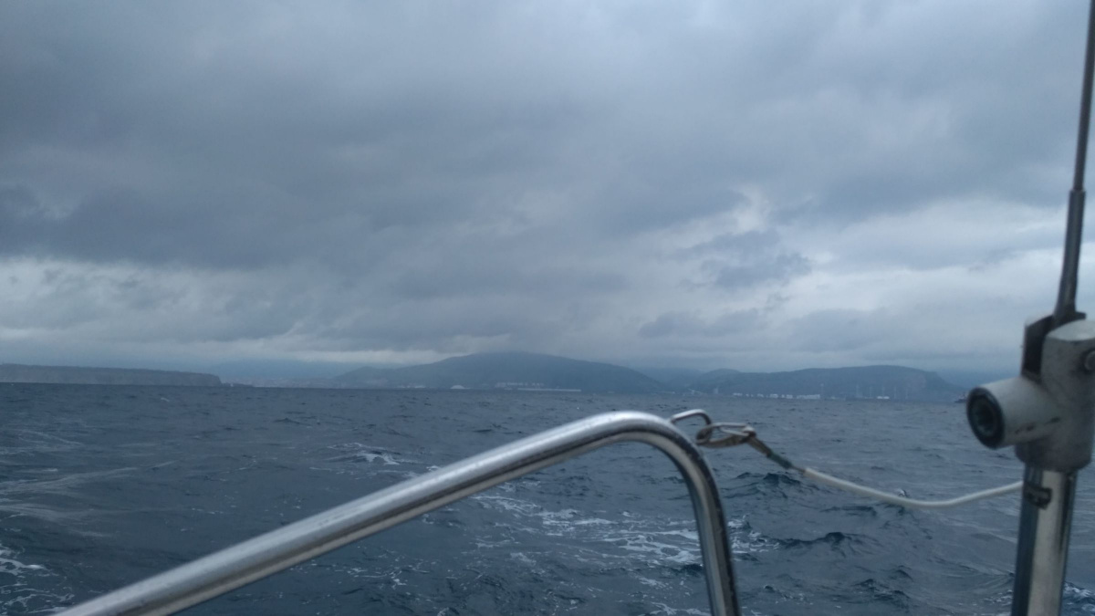 boat trip on the Bay of Biscay