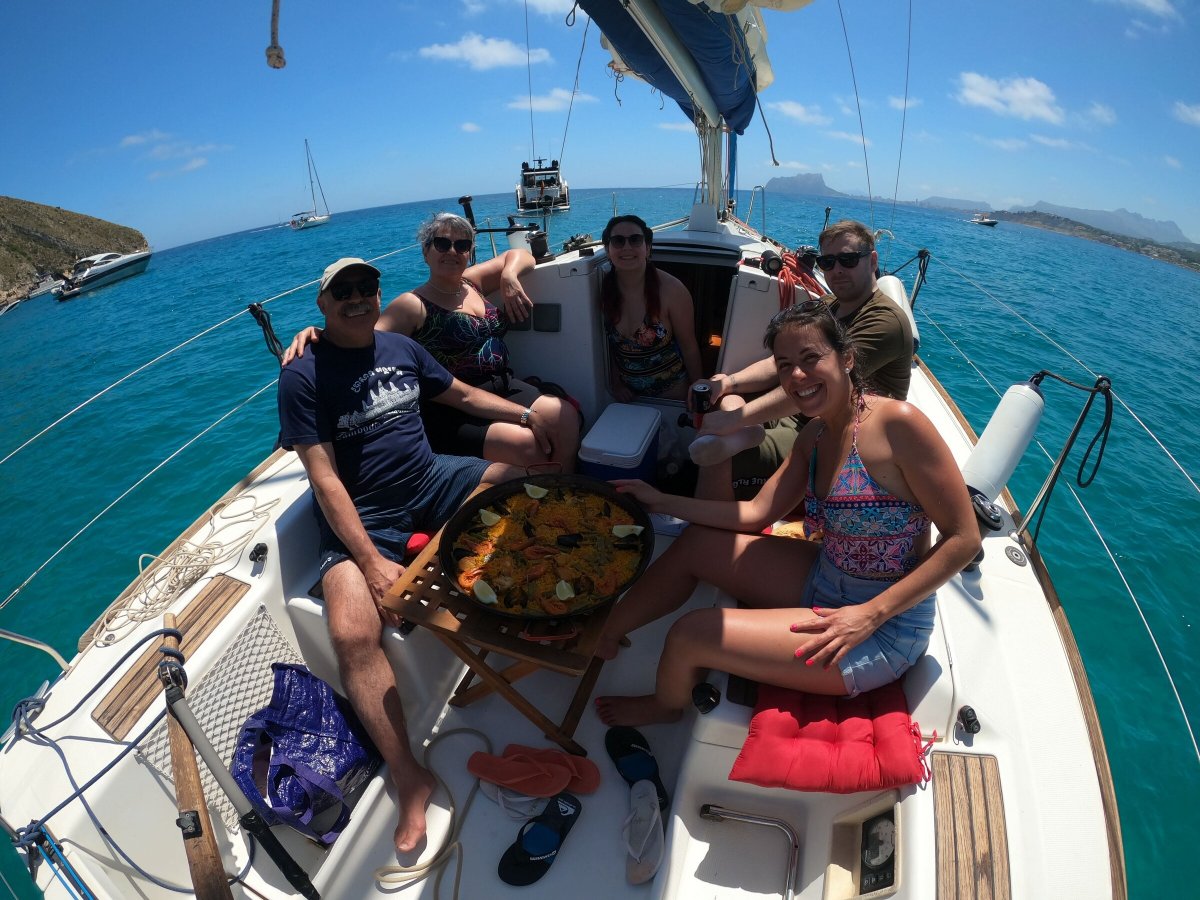 Segelbootsausflug in Moraira