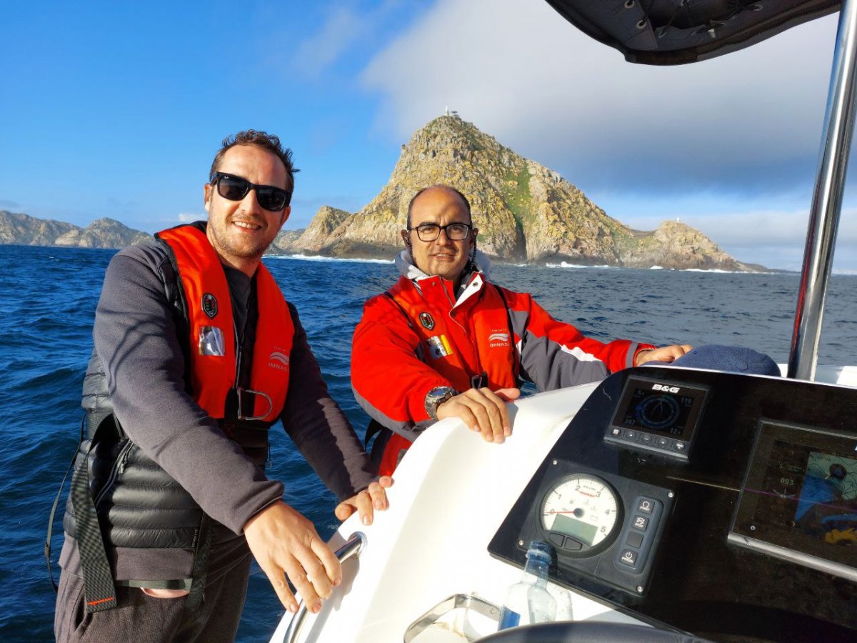 Esercitazioni di vela in Galizia