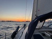 Sunset Sailing Alicante: Private sailboat sunset for couples