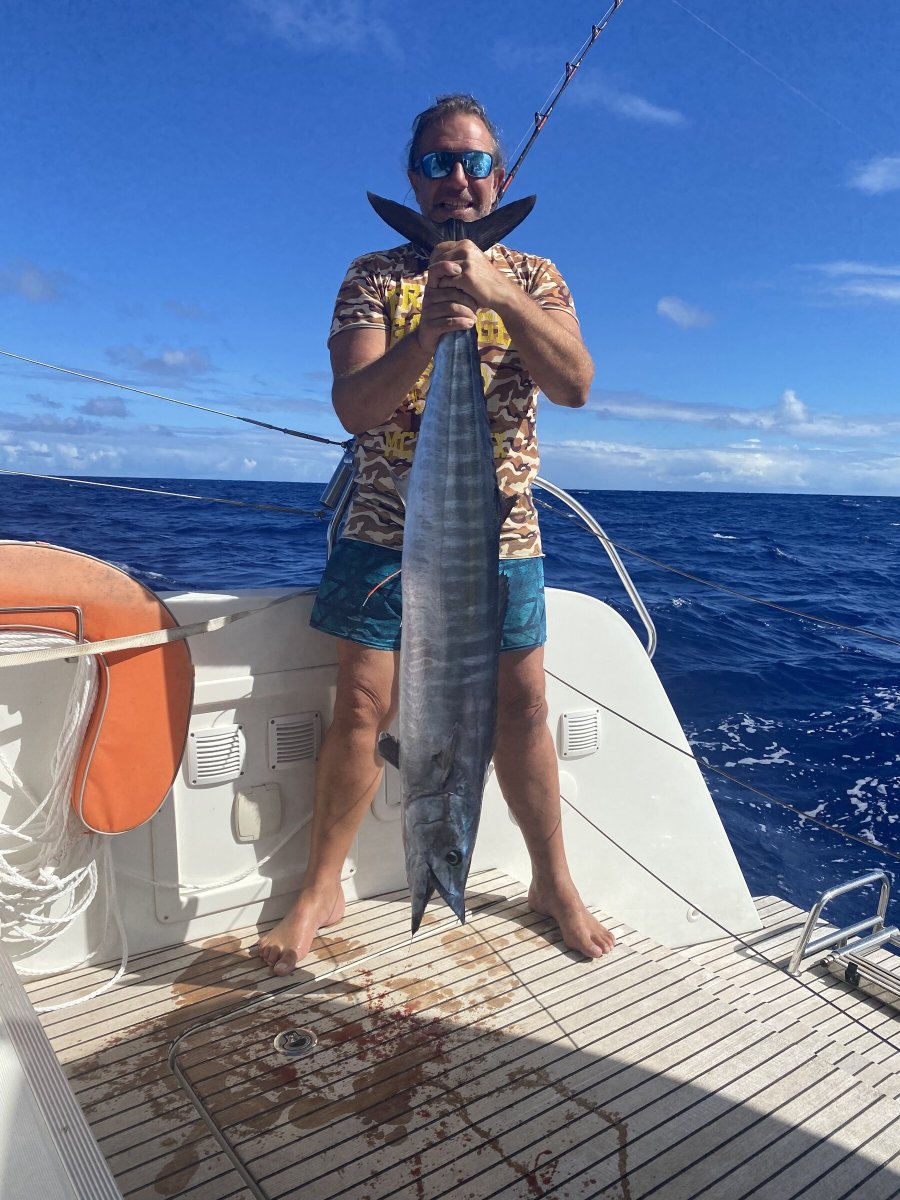Catamaran adventure navigation tour through the Caribbean