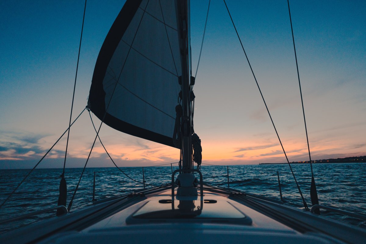 Yacht navigation course in Menorca