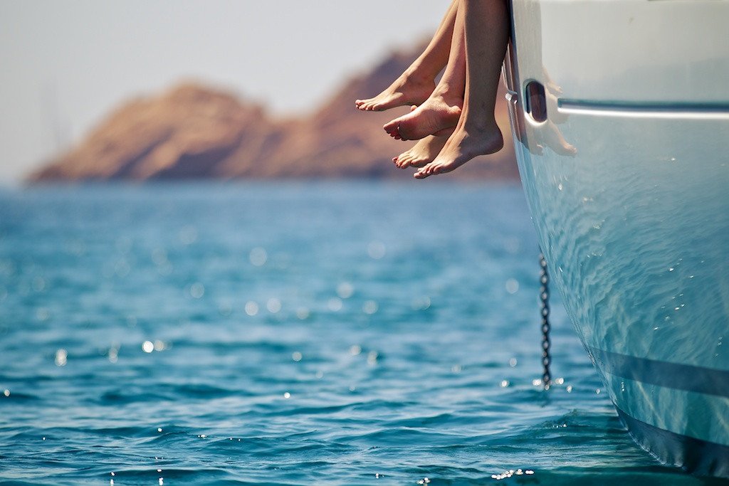 Catamaran sailing experience across the Mediterranean Sea