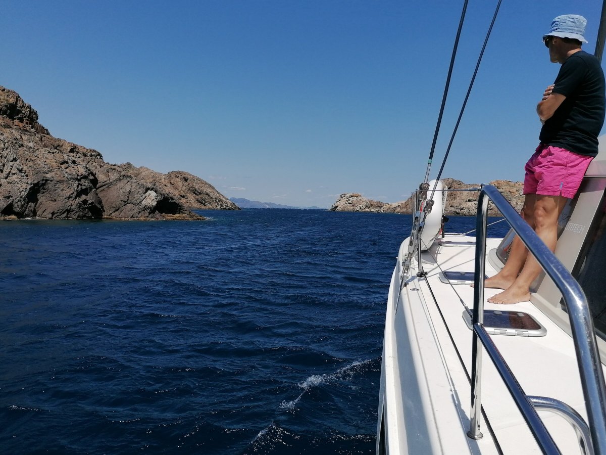 Segelpraxis auf den Balearen ab Barcelona