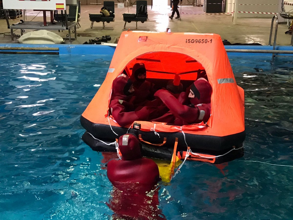 Corso di sicurezza marina per PPER a Valencia