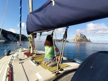 Puente de Mayo sailing around Ibiza from Burriana