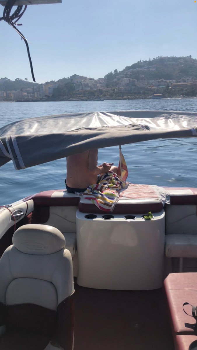 Fishing in tropical waters in Salobreña