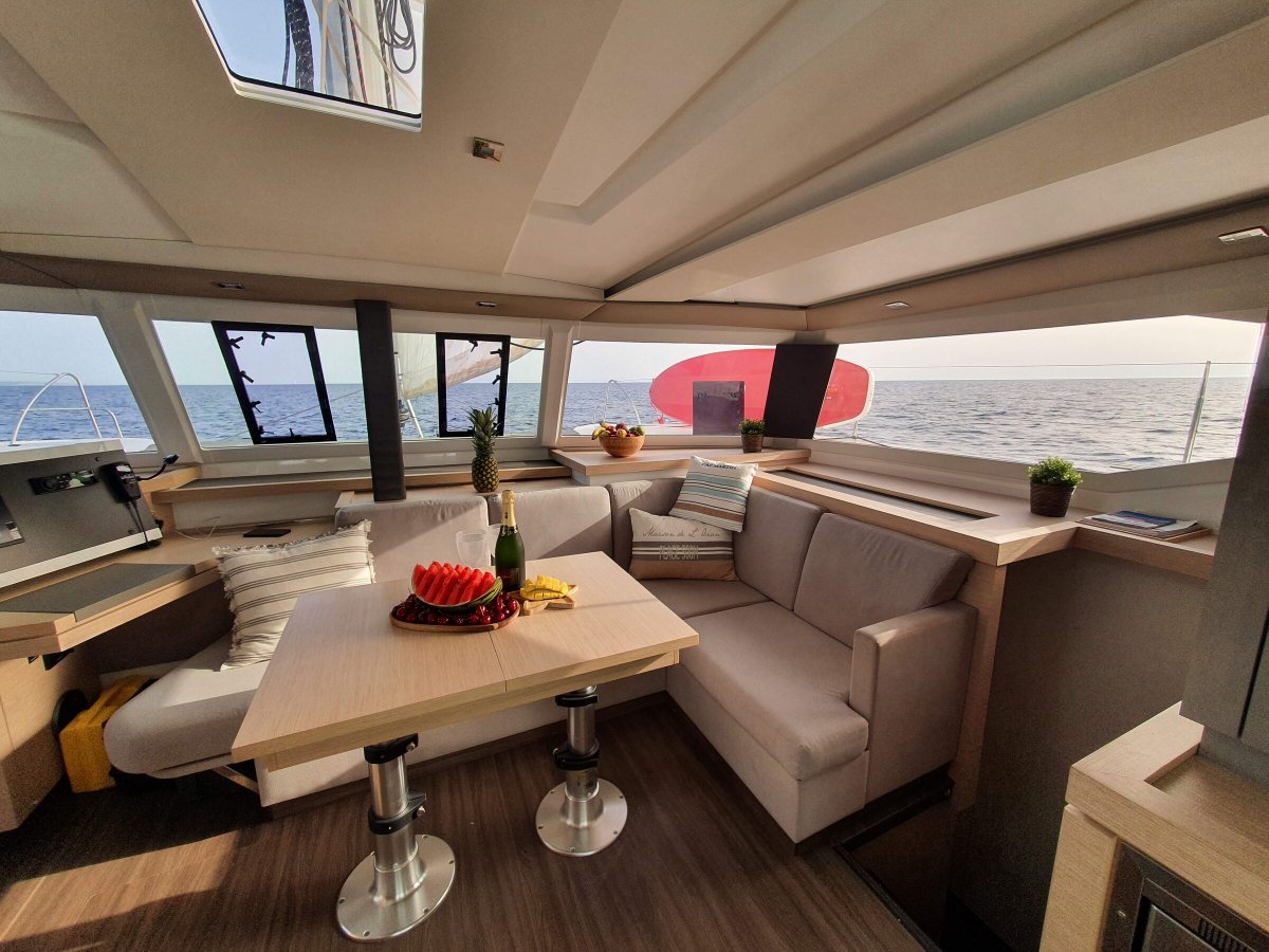 Enjoy the views from the sea