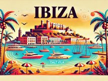 Segelboot in der Navigation im Mittelmeer