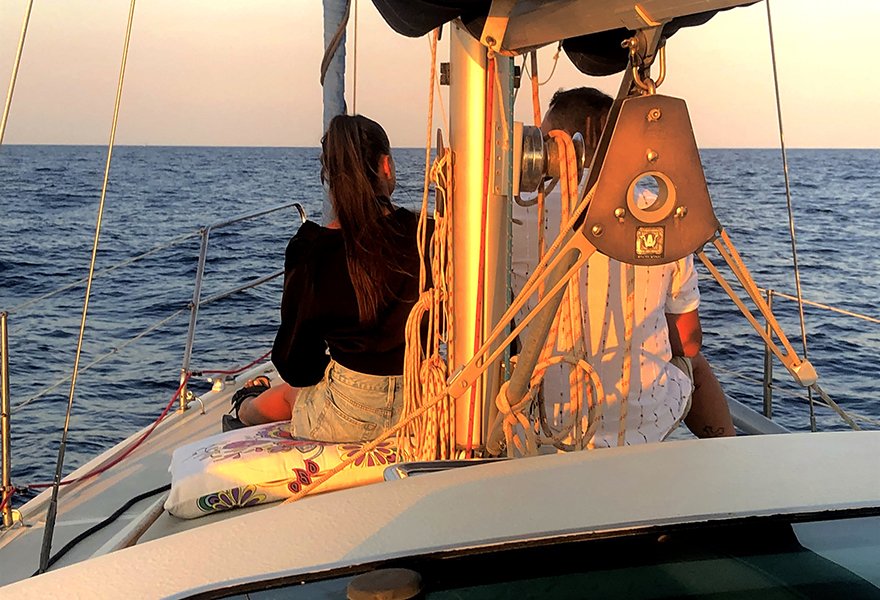 Festival Musicale Vida a bordo di una barca a vela da Barcellona