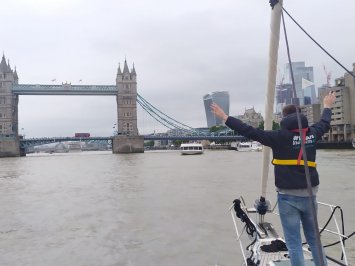 Travesía Santander - Londres en 10 días