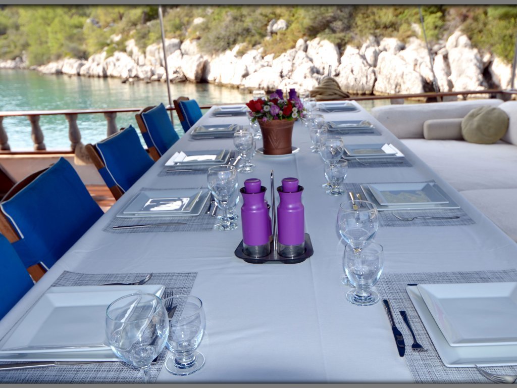 Viaje en goleta desde Fethiye a las bahías de Gocek con comida completa incluida