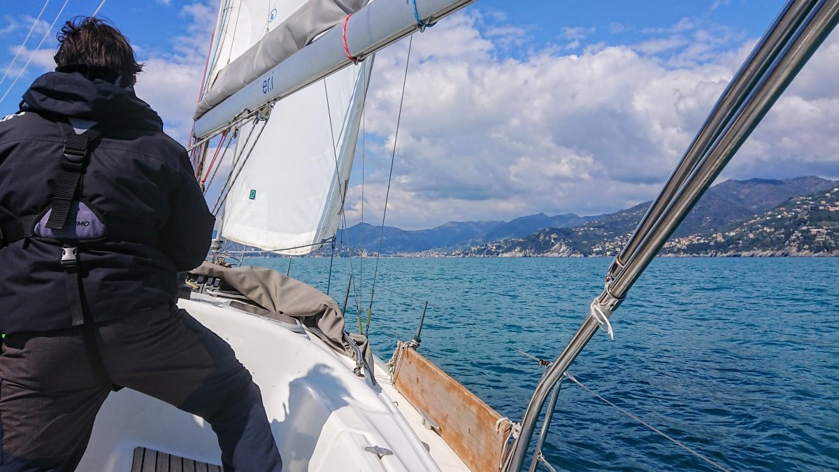 Islas turcas a lo largo de la costa italiana