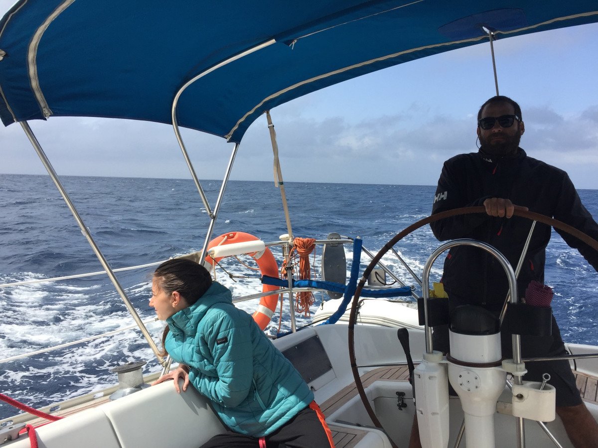 Group of people enjoying a boat trip